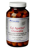 Cal Apatite Chewable Natural Chocolate