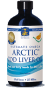 Arctic Cod Liver Oil - Peach Flavor