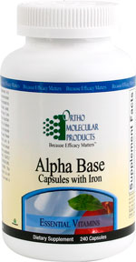 Alpha Base Capsules w/Iron