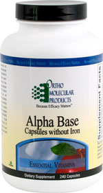 Alpha Base Capsules w/o Iron
