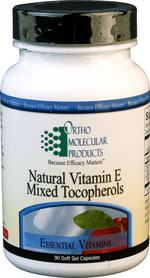 Natural Vitamin E Mixed Tocopherols